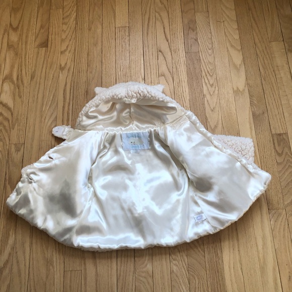 fuzzy sheep jacket 6-12 months - Picture 3 of 7